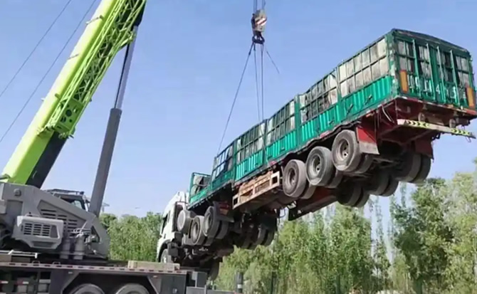 南岗区道路脱困救援案例